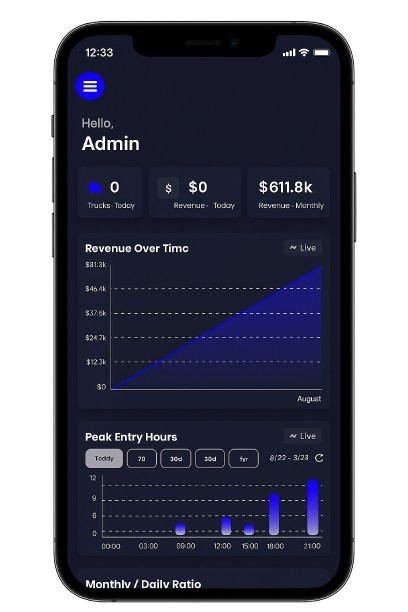 Truck Parking Mobile App